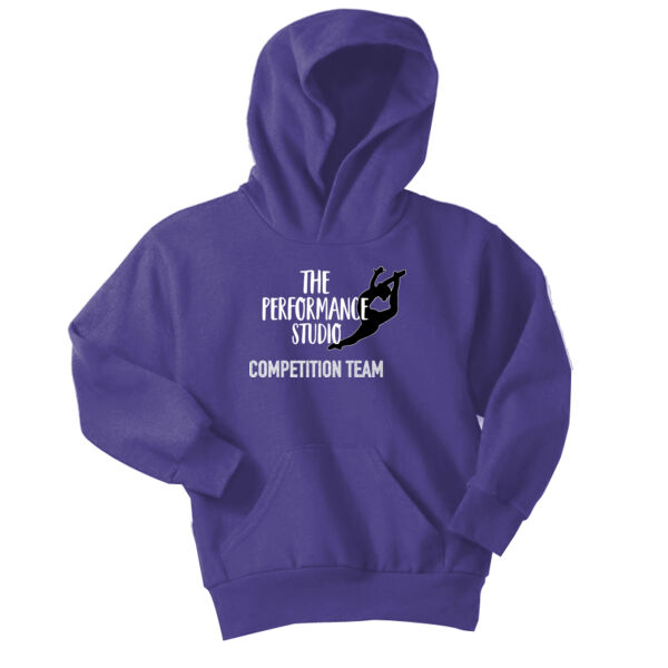 Youth Core Fleece Pullover Hooded Sweatshirt - with Name Option 2 Thumbnail