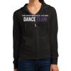 Women's Fitted Jersey Full Zip Hoodie Thumbnail