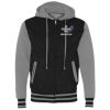 Unisex Heavyweight Varsity Full-Zip Hooded Sweatshirt Unisex Heavyweight Varsity Full-Zip Hooded Sweatshirt Thumbnail