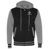 Unisex Heavyweight Varsity Full-Zip Hooded Sweatshirt Unisex Heavyweight Varsity Full-Zip Hooded Sweatshirt Thumbnail