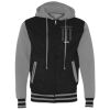 Unisex Heavyweight Varsity Full-Zip Hooded Sweatshirt Thumbnail