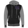Unisex Heavyweight Varsity Full-Zip Hooded Sweatshirt Thumbnail