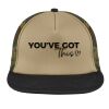 Flat Bill Snapback Trucker Cap Thumbnail