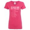 Women’s Glitter V-Neck T-Shirt Thumbnail