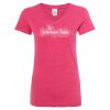 Women’s Glitter V-Neck T-Shirt Thumbnail